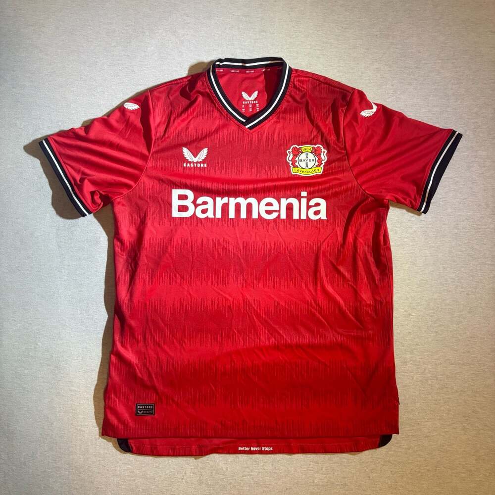 2022-2023 Bayer Leverkusen Castore Home Soccer Jersey